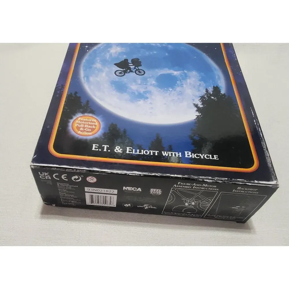 E.T. and Elliott bicycle figure 40th anniversary figure 7''